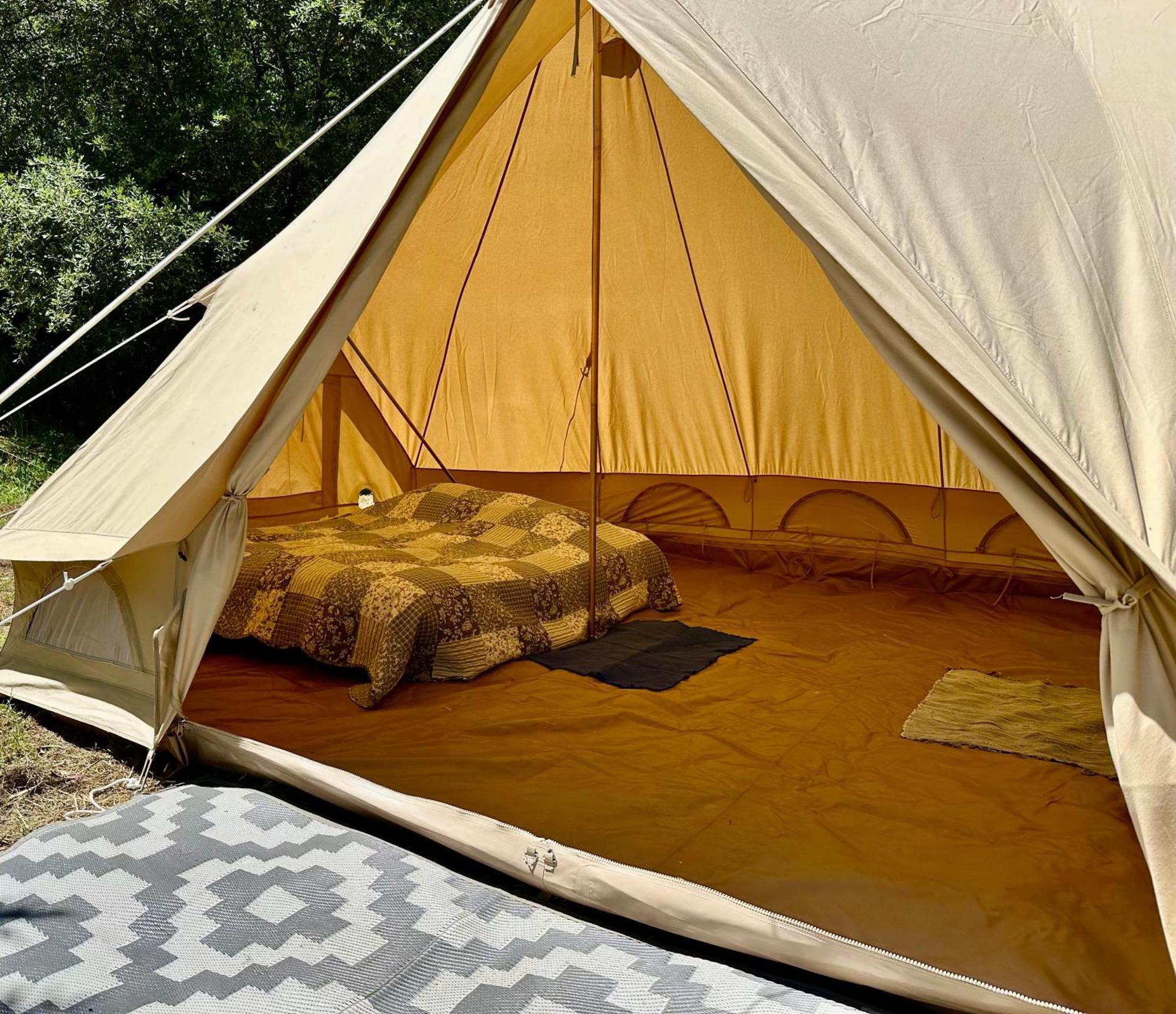 Giant Canvas Rental Tent Agro-Turismo Quinta Da Fonte Figueiro Dos Vinhos Luaran gambar